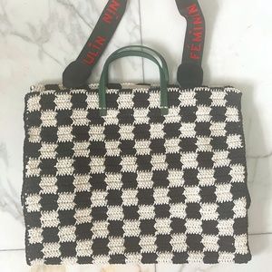 CLARE V CROCHET SIMPLE TOTE / NWOT